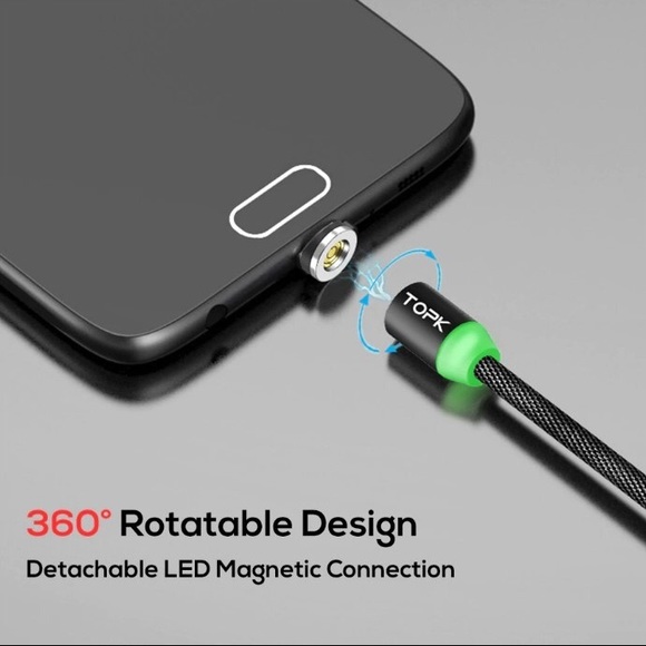 Magnetic charging cable for iPhone - Picture 3 of 3